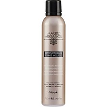 aklow akyoleticaret Argan Yağı Yapılandırıcı ve Sabitleyici Köpük 250 ml