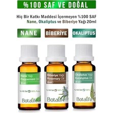aklow akyoleticaret %100 Saf Nane Yağı, Okaliptüs Yağı ve Biberiye Yağı 20 ml Üçlü Set, NANE-OKALIPTUS-BIBERIYE20