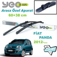 aklow akyoleticaret Fiat Panda 2012-... ile Uyumlu Silecek Takımı