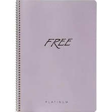 aklow akyoleticaret A4 120 Yp.çizgili Pp Kap.free Platinum Def