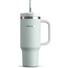 aklow akyoleticaret 2 Moods Tuck-In Tumbler Sızdırmaz Çelik Termos 900 ml Sprout Green ST-240