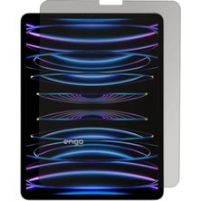 aklow akyoleticaret Apple iPad Pro 6. Nesil 12.9 Inç Için 9h Hayalet Nano Cam Gizlilik Ekran Koruyucu