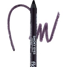 aklow akyoleticaret Smoky Eyes Sünger Uçlu Göz Kalemi, Mat Bitişli ve Suya Dayanıklı