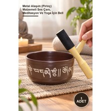 Yenilig 1 Adet Meditasyon Çanı – Metal Alaşım (Pirinç) Malzemeli Ses Çanı, Meditasyon ve Yoga Için Bell