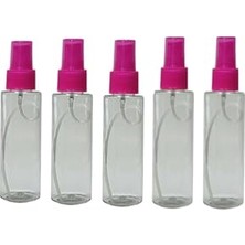 aklow akyoleticaret Sprey Şişesi, 100 Ml, Pembe, 5 Adet, PŞ100PEM5