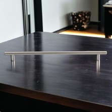aklow akyoleticaret Rosemary Inox Metal Kulp Mobilya Mutfak Çekmece Dolabı Kulpu Kulbu Kulpları, 10 Adet, (320 Mm-32 Cm)