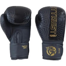 MSP Do 30213 L Cool Lime Iı Hakiki Deri Boks Eldiveni Muay Thai Siyah 10 Oz