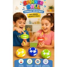 3D Baskıflix Fırfırik Kinetik Top Duyusal Oyuncak Bas Döndür Stres Topu Spinner Ball Fidget Toy