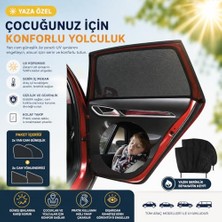 aklow akyoleticaret Oto Güneşlik Perde Araç Yan Cam Güneşlik Perde Araba Perdesi Anne Bebek Emzirme Perdesi (2)