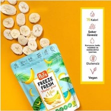 aklow akyoleticaret Dondurularak Kurutulmuş Muz, 20 G