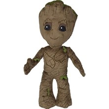 aklow akyoleticaret 6315875808NPB Disney Marvel Floppy Young Groot Peluş Figürü, Özel ve Detaylı Tasarım, Dayanıklı Kumaş, 25 cm
