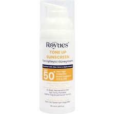 aklow akyoleticaret Ton Eşitleyici Yüz Güneş Kremi SPF50 - Cilt Bariyeri Onarıcı, Nemlendirici, 50 ml