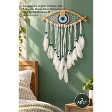 Yenilig 2 Adet Rüya Kapanı – Düş Kapanı Dream Catcher, Göz Tasarımlı Duvar Süsü Dekorasyon 36 x 53 cm Roshıta-57