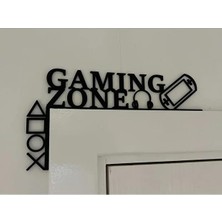 aklow akyoleticaret Gaming Zone Kapı Üstü Tabelası, Oyuncu Odası Dekoru