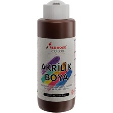 aklow akyoleticaret Kahverengi Akrilik Boya, 120 ml