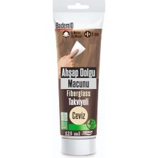 aklow akyoleticaret Masa Dolgu Çatlak Çizik Giderici Kullanım Hazır Ahşap 125 ml Parke Tamir Macunu Ceviz Renk Mobilya