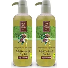 aklow akyoleticaret Doğal Zeytinyağlı Duş Jeli 600 ml x 2 Adet