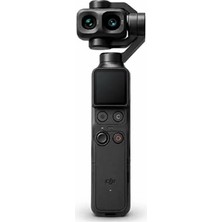 Mey İthalat Djı Osmo Pocket 4p Vlog Combo Gimbal Kamera (Ithalatçı Garantili), 3 Eksenli Gimbal, Çift Lensli, Vlog Combo Set, 1 Inç Sensör, Taşıma Çantalı