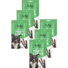 Mey İthalat Plus Meaty Sticks Ördek ve Kaz Etli Köpek Ödül Çubuğu, 3X11 G, Altılı Paket