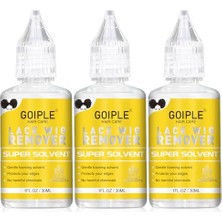 Mey İthalat Peruk ve Protez Saç Temizleyici Çözücü Super Solvent Wig Remover (30 Ml) x 3ADET/90 ml