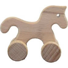 Mey İthalat Cwwtoys Ahşap Oyuncak Dost At