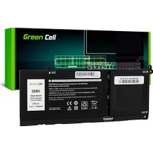 Mey İthalat G91J0 Pil Pil Dell Latitude 3320 3330 3520 Inspiron 15 3511 3525 5510 Laptop Için (3300 Mah 11,4 V Siyah)