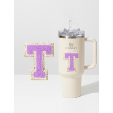 Mey İthalat Quencher Uyumlu Premium Harf Sticker/aksesuar – Tekstil Kaplama Kişiselleştirilmiş Tasarım (T)