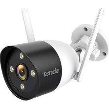 Mey İthalat Güvenlik Kamerası Dış Wlan, 1080P Ip Kamera, 30 M Tam Renkli Gece Görüşü, Iki Yönlü Ses, Alarm Bildirimi, Kişi Tanıma ve Hareket Algılama, IP66, Sd Kart ve Bulut ve Nvr Bellek, Ct3