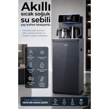 Mey İthalat Akıllı Sıcak Soğuk Su Sebili Çay Kahve Istasyonlu Gizli Damacanalı