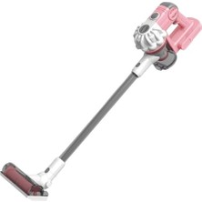 Mey İthalat Giffy/oyuncak Pilli Model Çekme ve Süpürme Özellikli Dikey Süpürge 78 cm Gerçekçi Oyuncağım 3 Başlıklı 2 Farklı Renk Seçeneği (Pembe-Mavi) (Pembe)
