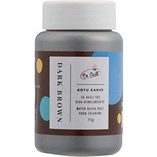 Mey İthalat Su Bazlı Toz Gıda Boyası Koyu Kahverengi 75 G