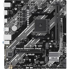 Mey İthalat Prime B550M-K Argb Amd B550 Soket Am4 Ddr4 4866 Mhz Matx Gaming (Oyuncu) Anakart