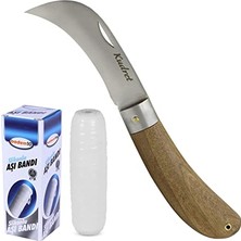 Mey İthalat Aşı Bıçağı Seti 2'li Aşı Bıçağı+Aşı Bandı Dal Bağ Budama Aşılama