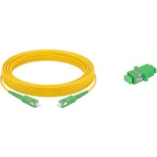 Mey İthalat Fiber Modem Taşıma Seti (10 Metre - Priz Kutusu)