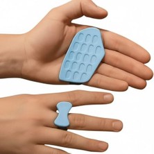 Mey İthalat Ergonomik Fitness El Koruyucu, Avuç Içi Koruma Dambıl Fitness Ağırlık Kavrama Pedi Kondisyon, Barfiks, Buz Mavisi Kaymaz Yüzeyli, Halter Ağırlık Çalışmaları Için, Spor Ekipmanı El Sağlık Pedi