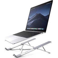 Mey İthalat Dizüstü Bilgisayar Standı Katlanabilir MacBook Pro Air ile Uyumlu Matebook Dizüstü Bilgisayar