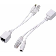 Mey İthalat Pasif Poe Enjektör Adaptör Seti, RJ45 Ethernet Üzerinden Güç ve Veri Aktarımı, Ip Kamera ve Ağ Cihazları Için (8)