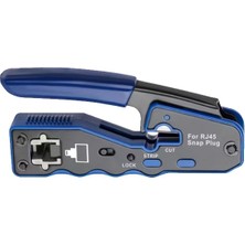 Trendexa Kablo, Kesme Pensesi (Lacivert), RJ45 Cat5/5e/cat6; Cat7 Yeni Nesil Sıkma