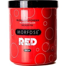 Trendexa Profesyonel Ağartma Tozu 450 G; 15,8 Oz Kırmızı Ağartma Tozu Kuaför Malzemeleri Saç Parlaklaştırıcı Salon Kuaför Ağartıcı