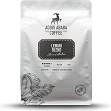 Trendexa Lemmu Blend Kahve - Etiyopya Kahvesi - Dark Roast - 1000 G. - Çekirdek Kahve
