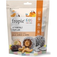 Mey İthalat Mini Kids Vitamin Topları - Hindistan Cevizi Kaplı & Kaju Ezmeli 32 G