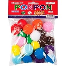 Trendexa Ponpon 5 cm 10 Renk; 25'li Poşet