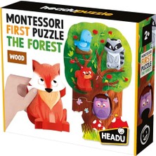 Trendexa Montessori First Puzzle The Forest (2-4 Yaş)