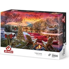 Trendexa Karavan Kampı 2000 Parça Puzzle