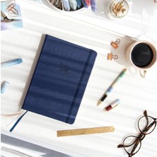 Trendexa A5 Bullet Journal Noktalı Defter 140 G. 80 Yaprak Midnight