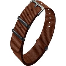 Trendexa Nato Saat Kordonu – Tekstil Kayışı – N32NYL1B – 18 mm 20 mm 22 mm 24 mm Uyumlu – Kadın Erkek Çok Renkli