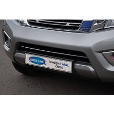 Trendexa Nissan Navara ile Uyumlu Krom Ön Tampon Çıtası 2016 ve Sonrası
