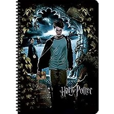 Trendexa Harry Potter A5 60 Yapraklı Kareli Spiralli Karton Kapak Defter