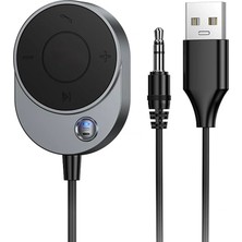 Trendexa Path E150 Bluetooth Ses Alıcısı, Aux, Bt5.4, Metal, Gri