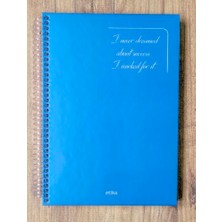 Trendexa Metalik Sert Kapak Spiralli Defter - 17X24 Cm, 240 Sayfa